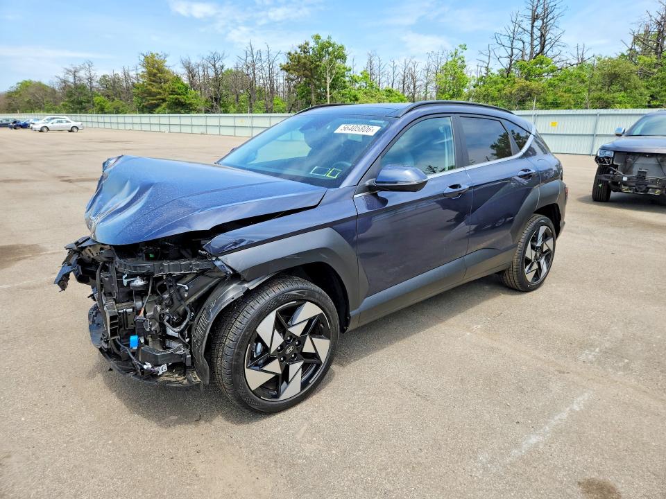2026 Hyundai Kona VIN KM8HECA37TU420863 COPART salvage auction — FRONT END, Ny - Mv-907A Salvage Certificate, sold $5,200 on 2026-07-06 (photo 1)