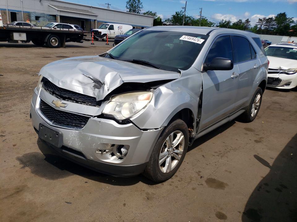 2015 Chevrolet Equinox VIN 2GNALLEK6F1162422 COPART salvage auction — FRONT END, CT - CERT OF TITLE-SALVAGE, sold $450 on 2026-07-02 (photo 1)