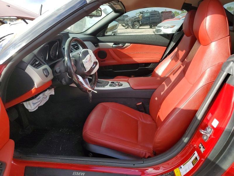 2011 BMW Z4 VIN WBALM5C51BE380054 COPART salvage auction — FRONT END, Tx - Salvage Vehicle Title, sold $1,000 on 2026-08-04 (photo 7)