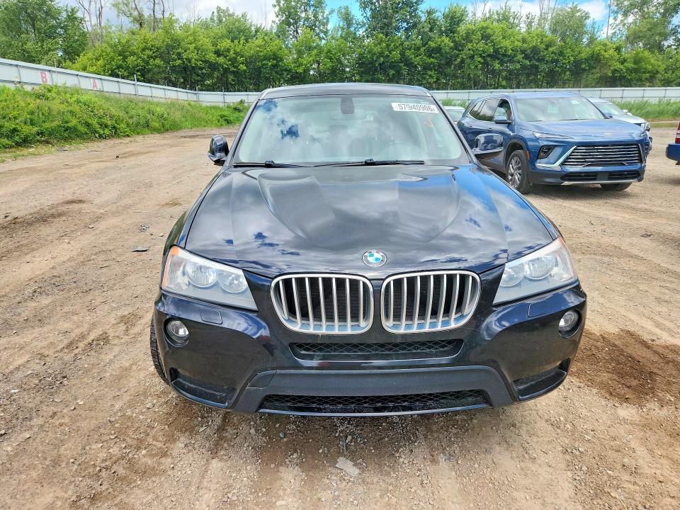 2011 BMW X3 VIN 5UXWX5C52BL716358 COPART salvage auction — SIDE, Mi - Certificate Of Title, sold $200 on 2026-07-29 (photo 5)