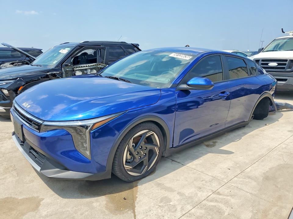 2025 Kia K4 VIN 3KPFU4DE3SE180323 COPART salvage auction — REAR END, TX - CERTIFICATE OF TITLE, sold $9,100 on 2026-07-30 (photo 1)