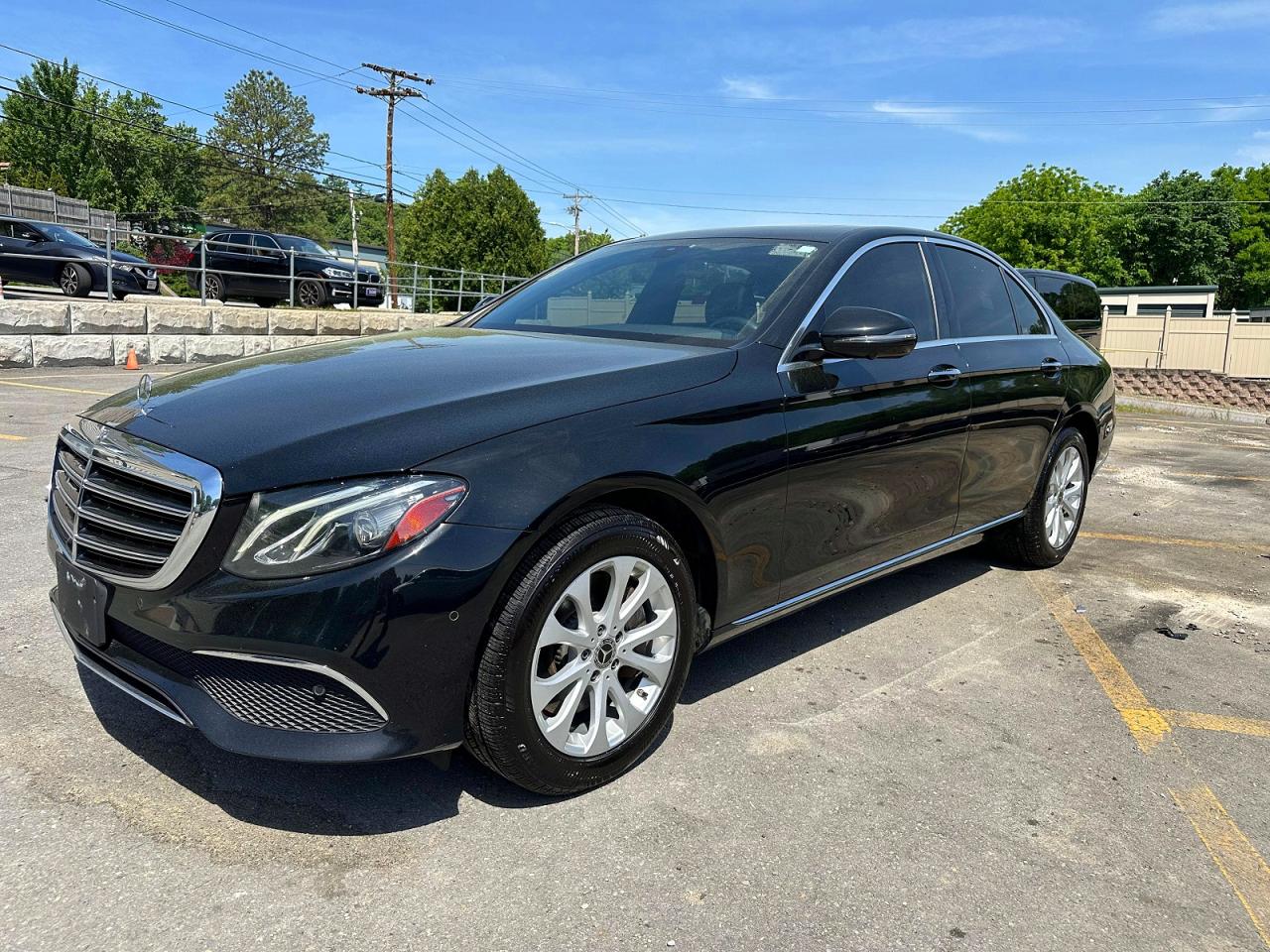 2020 Mercedes-Benz E-Class VIN W1KZF8EB4LA759947 — COPART salvage auction photo