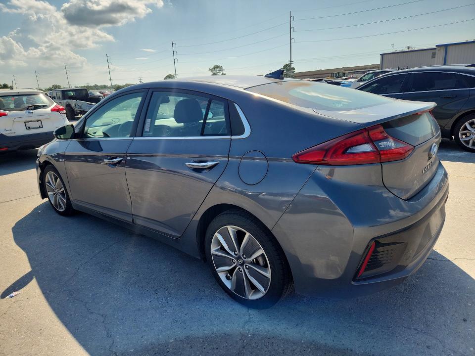 2019 Hyundai Ioniq VIN KMHC85LC6KU110924 COPART salvage auction — WATER/FLOOD, LA - CERT OF TITLE-SALVAGE FLOOD, sold $1,100 on 2026-07-22 (photo 2)