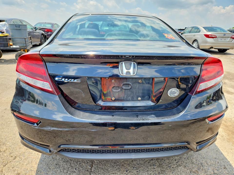 2014 Honda Civic VIN 2HGFG3B56EH506565 COPART salvage auction — FRONT END, Pa - Cert Of Title, sold $1,600 on 2026-07-06 (photo 6)
