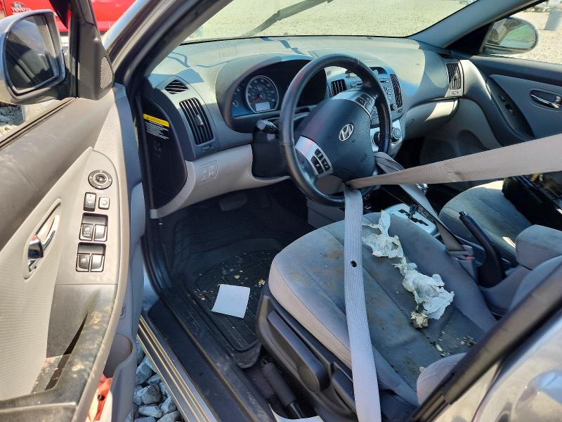 2010 Hyundai Elantra VIN KMHDU4AD3AU090961 COPART salvage auction — REAR END, Nj - Cert Of Title-Salvage, sold $400 on 2026-07-13 (photo 8)