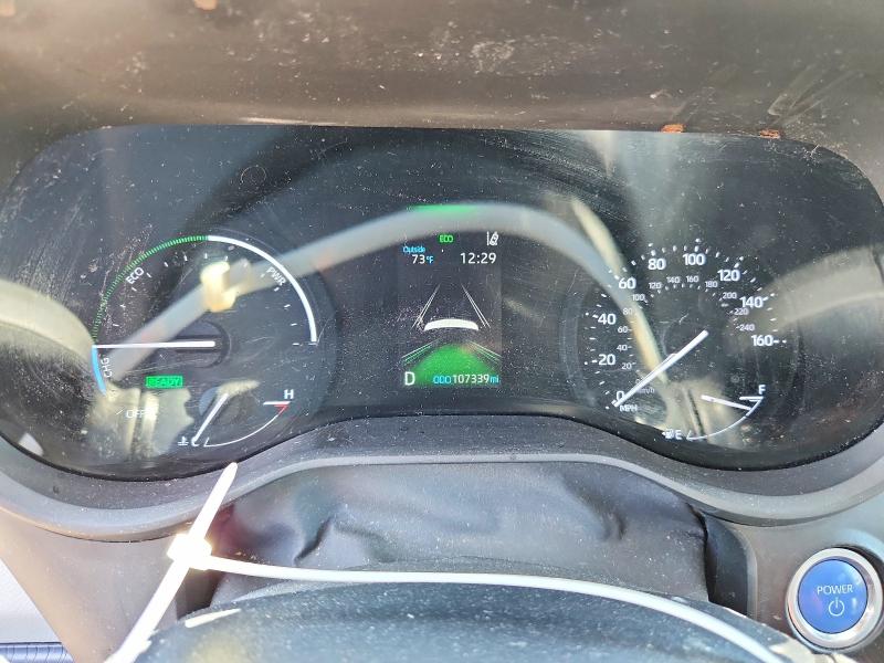 2022 Toyota VIN 5TDKRKECXNS126626 COPART salvage auction — HAIL, Wi - Cert Of Title-Claim Paid, sold $18,300 on 2026-07-14 (photo 9)