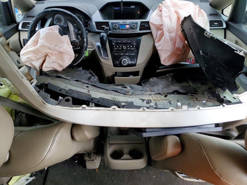 2012 Honda Odyssey VIN 5FNRL5H68CB032267 COPART salvage auction — FRONT END, Pa - Certificate Of Salvage, sold $400 on 2026-07-02 (photo 8)