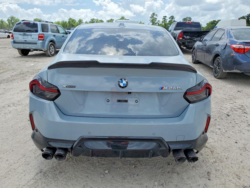 2024 BMW M240i VIN 3MW53CM05R8E14416 COPART salvage auction — FRONT END, Ga - Cert Of Title-Salvage, sold $24,100 on 2026-07-21 (photo 6)