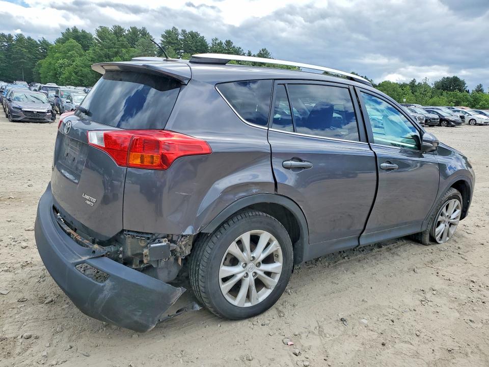 2015 Toyota Rav 4 VIN 2T3DFREV4FW337350 COPART salvage auction — REAR END, MA - CERT OF TITLE-RECONSTRCTD COLL, sold $5,400 on 2026-07-02 (photo 3)