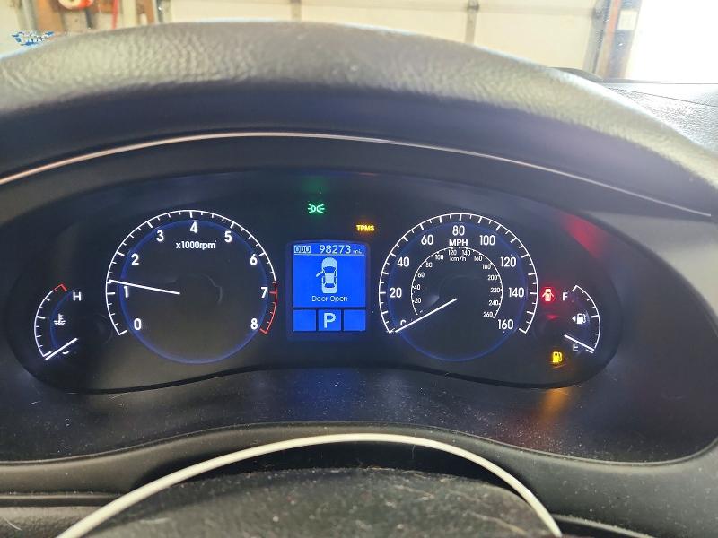 2013 Hyundai Genesis VIN KMHGC4DD5DU256543 COPART salvage auction — FRONT END, Il - Salvage Certificate, sold $1,150 on 2026-07-20 (photo 9)