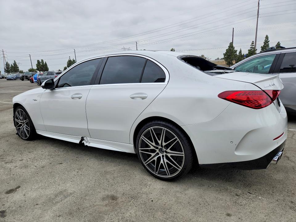 2023 Mercedes-benz C class VIN W1KAF8HB4PR122914 COPART salvage auction — ALL OVER, CA - DIS/DLR/EXP ONLY CLEAN TITLE (P), sold $22,200 on 2026-07-23 (photo 2)