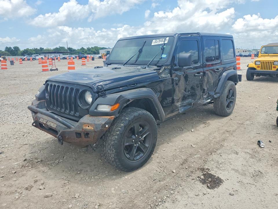 2022 Jeep Wrangler / VIN 1C4HJXDG4NW224229 — COPART salvage auction photo