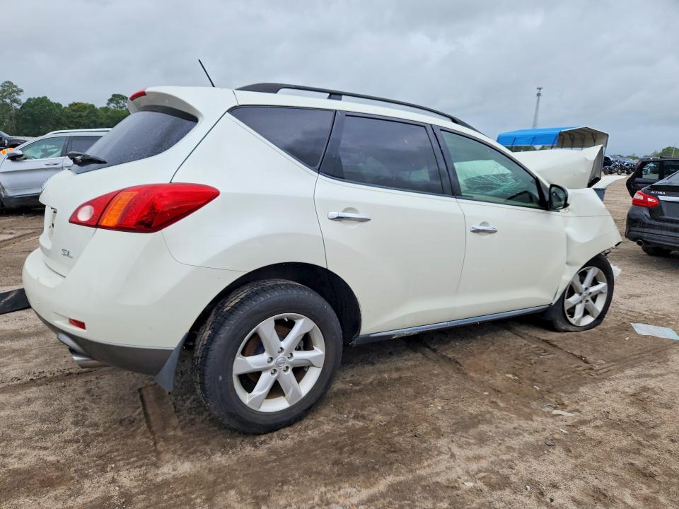 2009 Nissan Murano VIN JN8AZ18UX9W026238 COPART salvage auction — FRONT END, AL - CERT OF TITLE-SALVAGE TITLE, sold $225 on 2026-07-30 (photo 3)