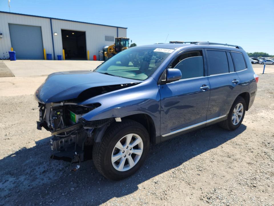 2012 Toyota VIN 5TDZK3EH8CS085401 COPART salvage auction — FRONT END, Nc - Salvage Certificate Of Title, sold $2,950 on 2026-07-06 (photo 1)