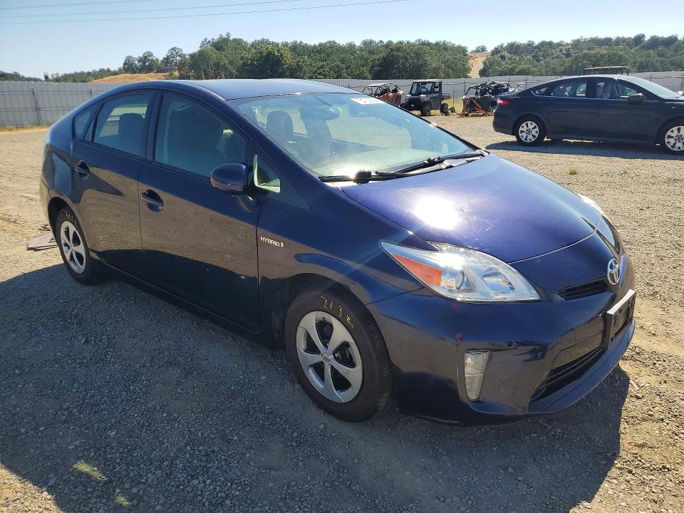 2015 Toyota Prius VIN JTDKN3DU4F0425674 COPART salvage auction — REAR END, Ca - Salvage Certificate, sold $2,450 on 2026-07-06 (photo 4)