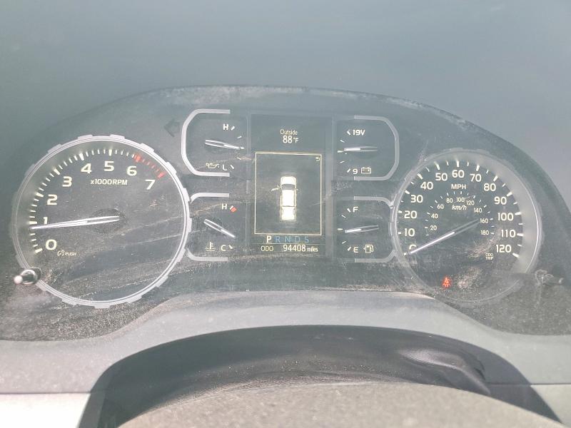 2021 Toyota Tundra VIN 5TFEY5F12MX280786 COPART salvage auction — REAR END, Tx - Salvage Vehicle Title, sold $10,800 on 2026-08-21 (photo 9)