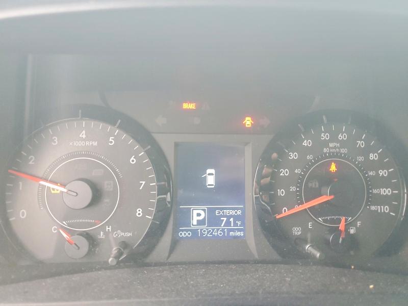 2015 Toyota Sienna VIN 5TDKK3DCXFS560302 COPART salvage auction — FRONT END, In - Cert Of Title-Salvage Title, sold $225 on 2026-07-21 (photo 9)
