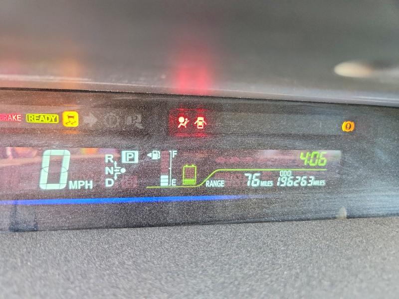 2013 Toyota Prius VIN JTDZN3EU7D3232301 COPART salvage auction — REAR END, Il - Salvage Certificate, sold $1,450 on 2026-07-09 (photo 9)