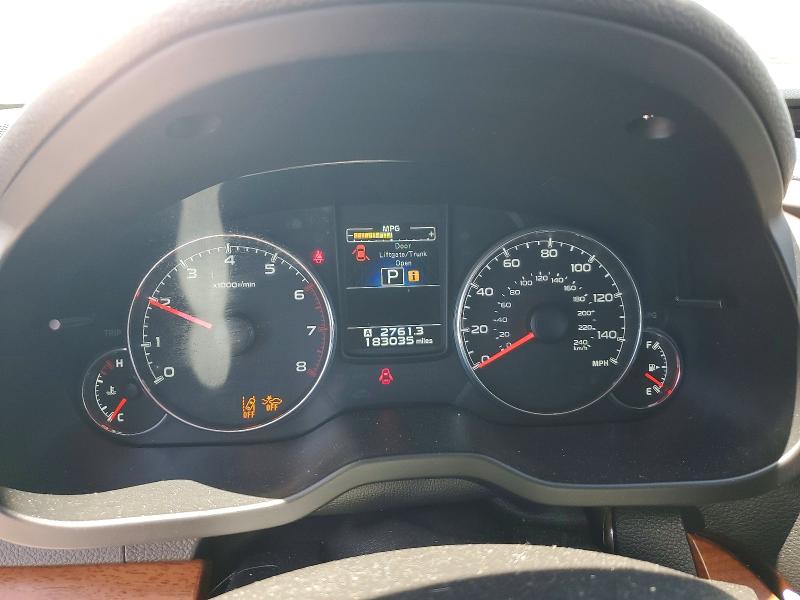 2013 Subaru VIN 4S4BRBPC7D3237837 COPART salvage auction — FRONT END, ID - SALVAGE CERTIFICATE OF TITLE, sold $175 on 2026-07-02 (photo 9)