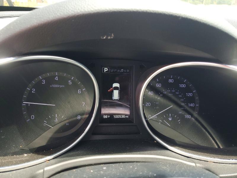 2017 Hyundai Santa fe VIN KM8SRDHF5HU175178 COPART salvage auction — FRONT END, Sc - Cert Of Title-Salvage, sold $3,400 on 2026-07-24 (photo 9)
