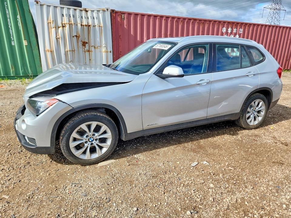 2013 BMW X1 VIN WBAVL1C56DVR85551 COPART salvage auction — FRONT END, Il - Salvage Certificate, sold $1,400 on 2026-07-23 (photo 1)
