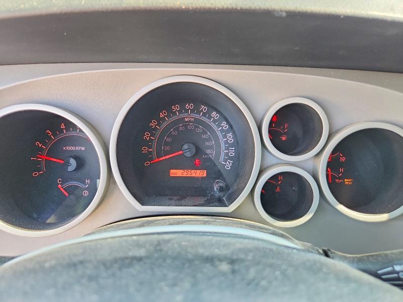 2008 Toyota Tundra VIN 5TFRV54158X035287 COPART salvage auction — SIDE, TX - SALVAGE VEHICLE TITLE, sold $1,350 on 2026-07-20 (photo 9)