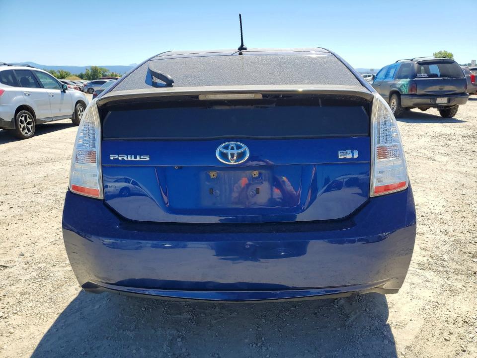 2011 Toyota Prius VIN JTDKN3DU6B0268112 COPART salvage auction — VANDALISM, Ca - Salvage Certificate, sold $550 on 2026-07-24 (photo 6)
