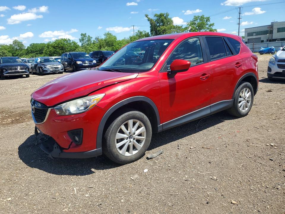 2014 Mazda Cx-5 VIN JM3KE4CY0E0326897 COPART salvage auction — FRONT END, Il - Salvage Certificate, sold $3,150 on 2026-07-17 (photo 1)