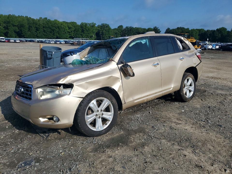 2010 Toyota Highlander VIN 5TDYK3EHXAS002110 COPART salvage auction — ALL OVER, AR - CERT OF TITLE-SALVAGE, sold $1,300 on 2026-07-13 (photo 1)