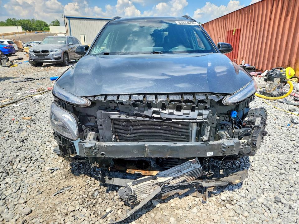 2022 Hyundai Kona VIN KM8K33A37NU801028 COPART salvage auction — FRONT END, Al - Cert Of Title-Salvage Title, sold $3,700 on 2026-07-14 (photo 5)