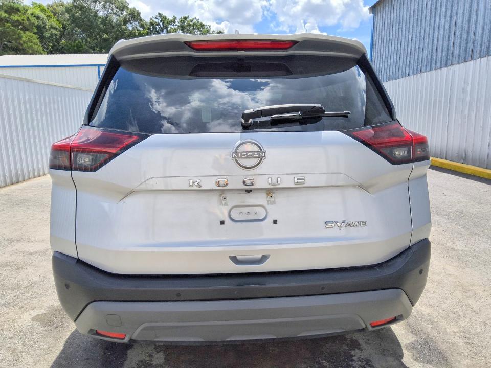 2022 Nissan Rogue VIN 5N1BT3BB2NC719073 COPART salvage auction — UNDERCARRIAGE, LA - CERTIFICATE OF TITLE, sold $9,300 on 2026-07-09 (photo 6)