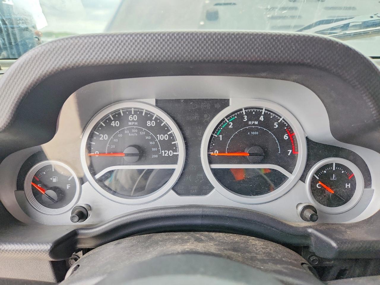2010 Jeep Wrangler VIN 1J4AA2D14AL216900 COPART salvage auction — Normal Wear, TX - CERTIFICATE OF TITLE, sold $3,200 on 2026-07-03 (photo 9)
