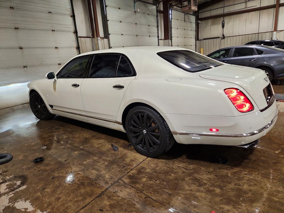 2016 Bentley Mulsanne VIN SCBBF7ZH3GC002569 COPART salvage auction — FRONT END, Pa - Certificate Of Salvage, sold $20,100 on 2026-07-28 (photo 2)