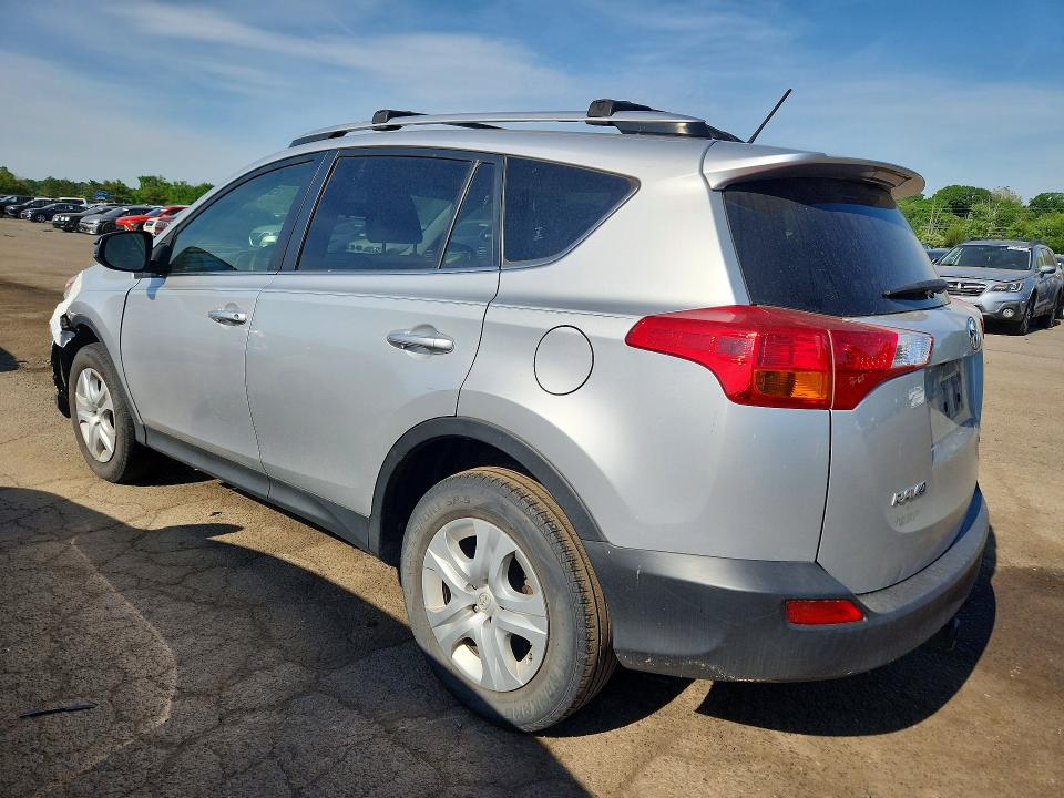 2015 Toyota Rav4 VIN JTMBFREV0FD152393 COPART salvage auction — FRONT END, CT - CERT OF TITLE-SALVAGE, sold $4,500 on 2026-07-07 (photo 2)