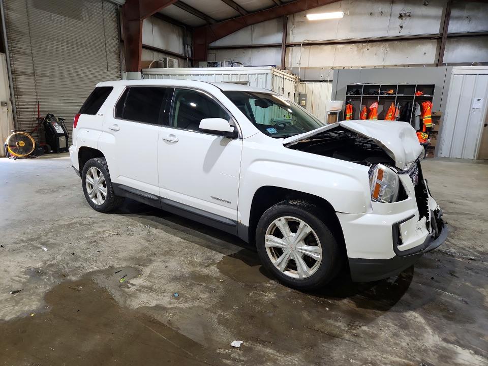 2017 Gmc Terrain VIN 2GKFLSEK3H6225415 COPART salvage auction — FRONT END, Co - Bill Of Sale-Parts Only, sold $375 on 2026-07-22 (photo 4)
