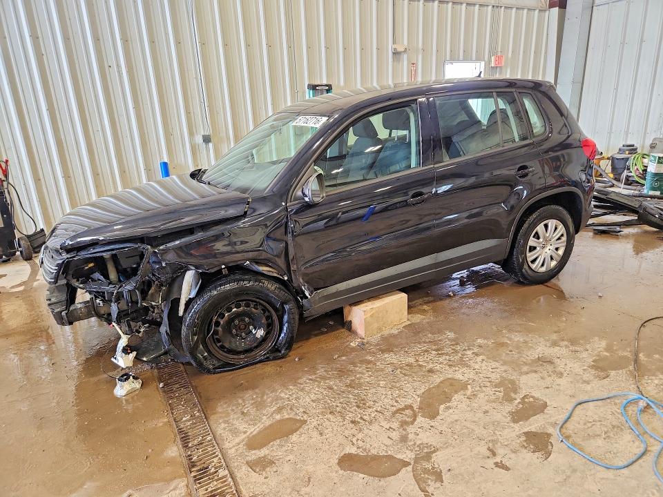 2013 Volkswagen VIN WVGCV7AX2DW523005 COPART salvage auction — FRONT END, Wi - Junked Vehicle Bill Of Sale, sold $1,150 on 2026-07-13 (photo 1)