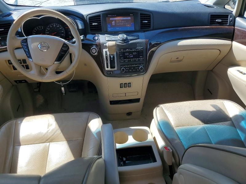 2014 Nissan Quest VIN JN8AE2KP2E9107490 COPART salvage auction — SIDE, KY - CERT OF TITLE-SALVAGE, sold $675 on 2026-07-30 (photo 8)