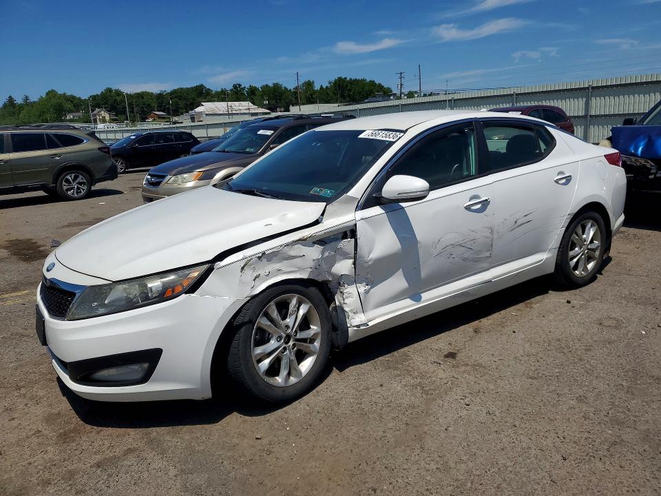 2013 Kia VIN 5XXGN4A75DG209452 COPART salvage auction — FRONT END, Pa - Certificate Of Salvage, sold $900 on 2026-07-02 (photo 1)