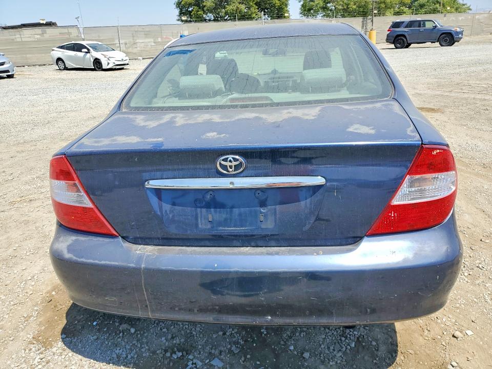 2002 Toyota Camry VIN JTDBE32K020018124 COPART salvage auction — SIDE, Ca - Salvage Certificate, sold $475 on 2026-07-07 (photo 6)