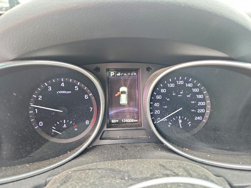 2017 Hyundai Santa fe VIN 5XYZUDLA8HG467924 COPART salvage auction — MECHANICAL, Salvage Title, sold $550 on 2026-07-21 (photo 9)
