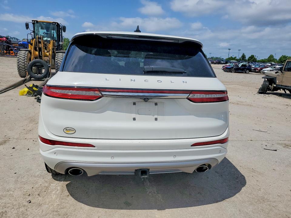 2021 Lincoln Corsair VIN 5LMCJ1DH4MUL22356 COPART salvage auction — HAIL, Id - Salvage Certificate Of Title, sold $175 on 2026-07-17 (photo 6)