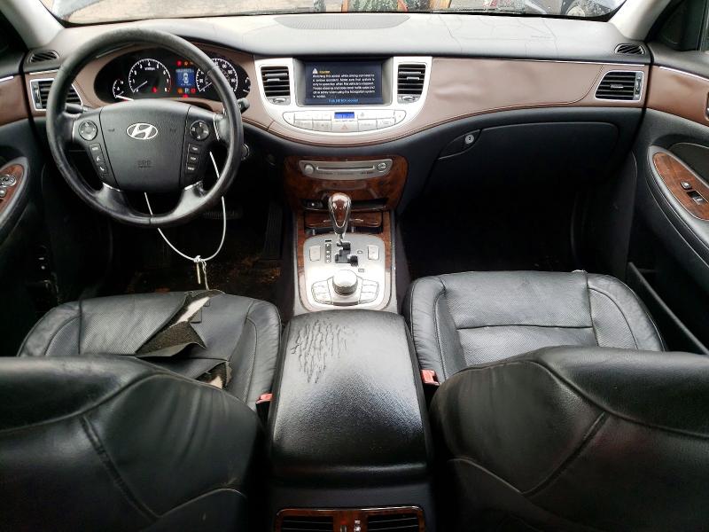 2009 Hyundai Genesis VIN KMHGC46E09U030391 COPART salvage auction — NORMAL WEAR, CT - CERTIFICATE OF TITLE, sold $475 on 2026-07-02 (photo 8)
