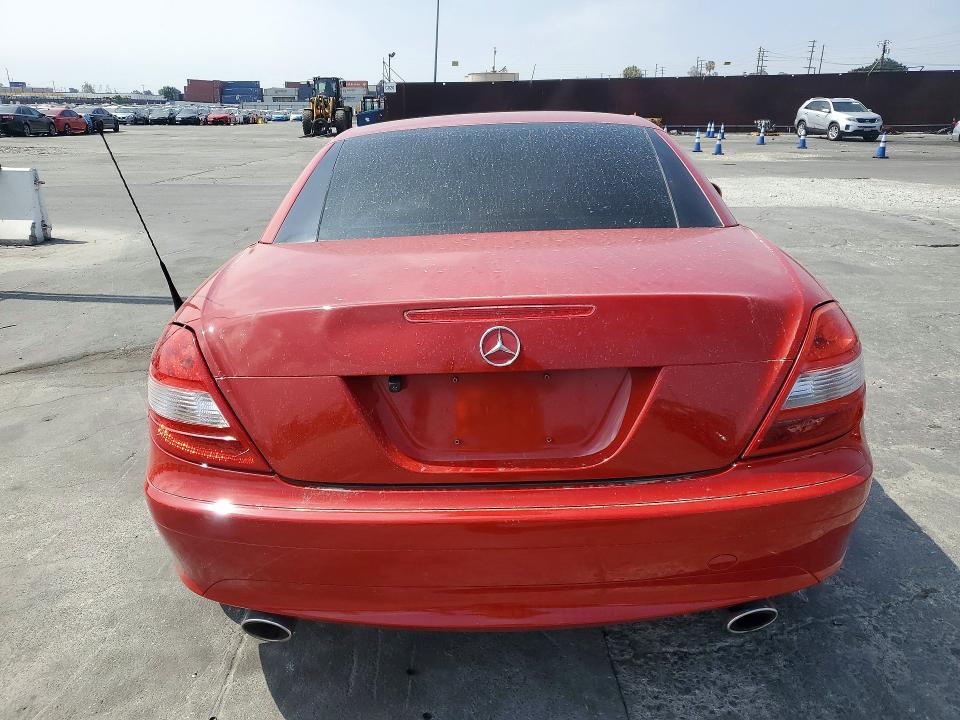 2006 Mercedes-benz Slk-class VIN WDBWK56F06F098366 COPART salvage auction — FRONT END, CA - SALVAGE CERTIFICATE, sold $600 on 2026-07-15 (photo 6)
