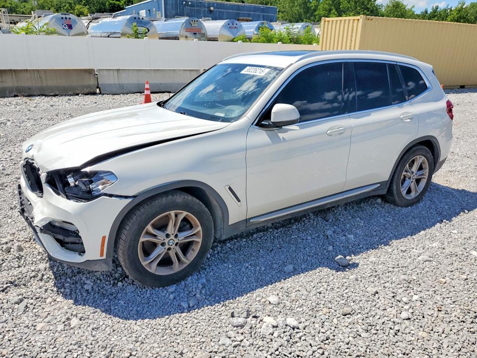 2021 BMW VIN 5UXTY5C08M9E47547 COPART salvage auction — FRONT END, Oh - Cert Of Title-Repossession (P), sold $8,400 on 2026-07-07 (photo 1)
