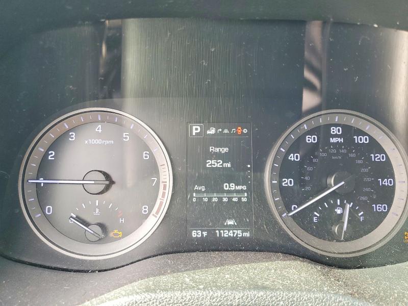2017 Hyundai Tucson VIN KM8J3CA20HU598586 COPART salvage auction — MECHANICAL, Fl - Dis/Dlr/Exp Only Clean Title, sold $3,100 on 2026-07-28 (photo 9)