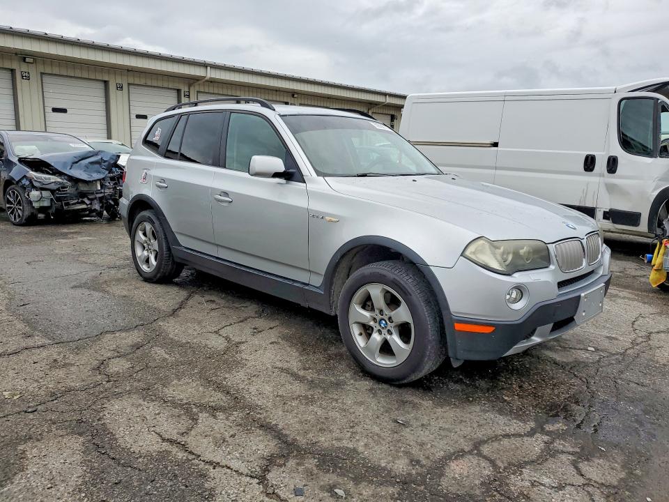 2007 BMW X3 VIN WBXPC93467WF04137 COPART salvage auction — REAR END, Ky - Certificate Of Title, sold $300 on 2026-07-02 (photo 4)