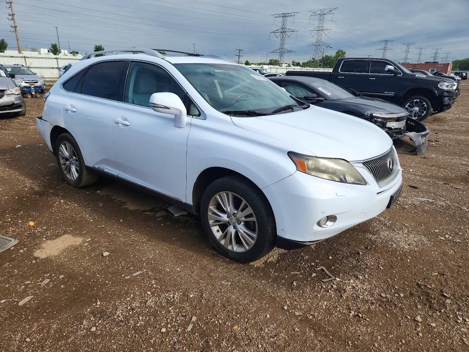 2010 Lexus Rx VIN JTJBC1BA6A2009851 COPART salvage auction — REAR END, Il - Salvage Certificate, sold $2,150 on 2026-07-21 (photo 4)