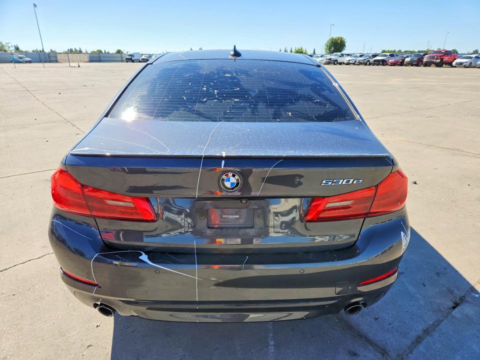 2019 BMW 5er VIN WBAJA9C52KB389869 COPART salvage auction — VANDALISM, Ca - Dis/Dlr/Exp Only Clean Title, sold $4,200 on 2026-08-03 (photo 6)