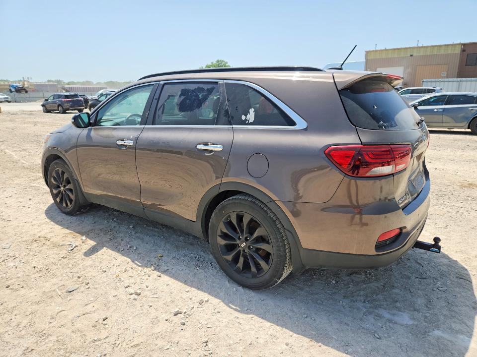 2020 Kia Sorento VIN 5XYPG4A59LG640881 COPART salvage auction — REAR END, Tx - Certificate Of Title, sold $1,650 on 2026-07-28 (photo 2)