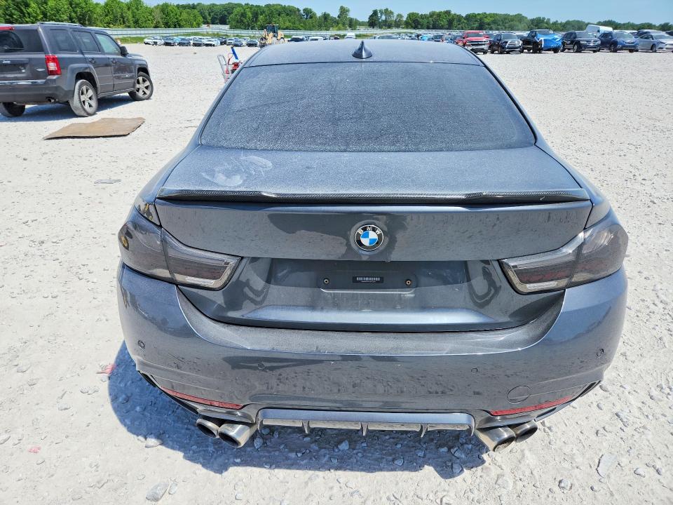 2018 BMW 4er VIN WBA4W5C5XJAA72954 COPART salvage auction — FRONT END, In - Certificate Of Title, sold $3,150 on 2026-07-09 (photo 6)